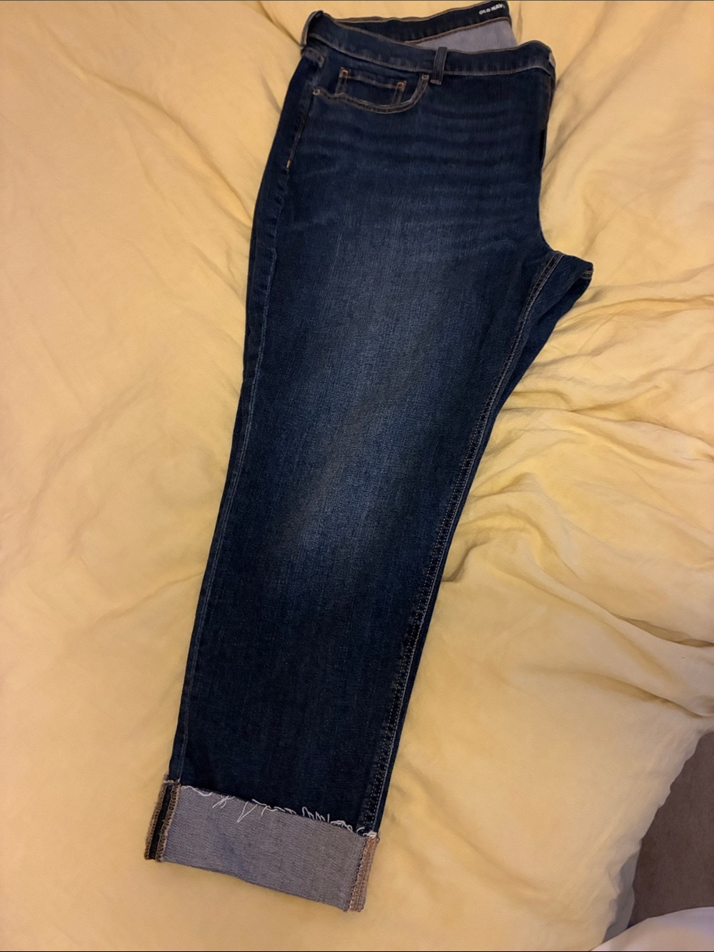 Dark Wash Women’s Jeans - Boyfriend fit